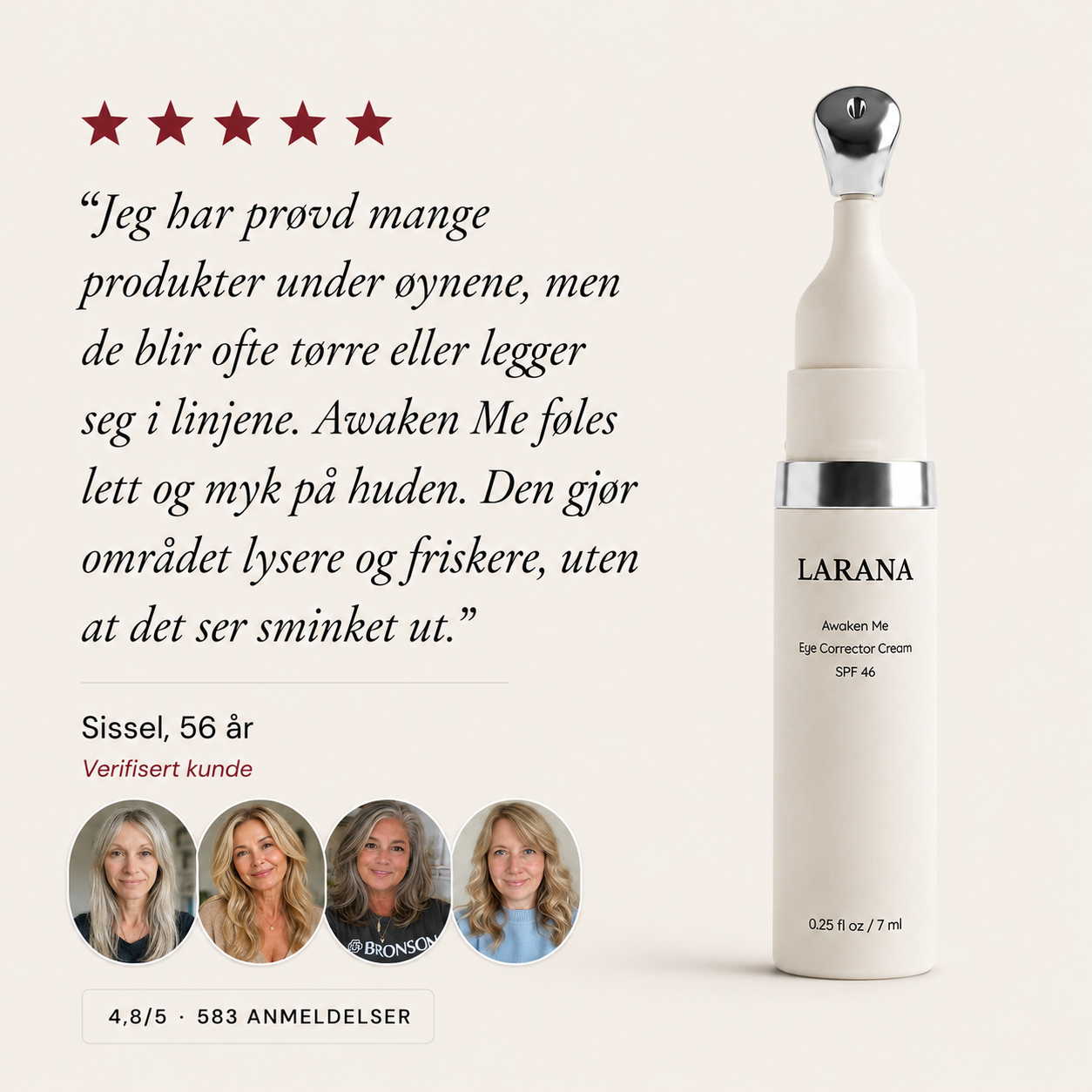 Awaken Me Eye Corrector Cream